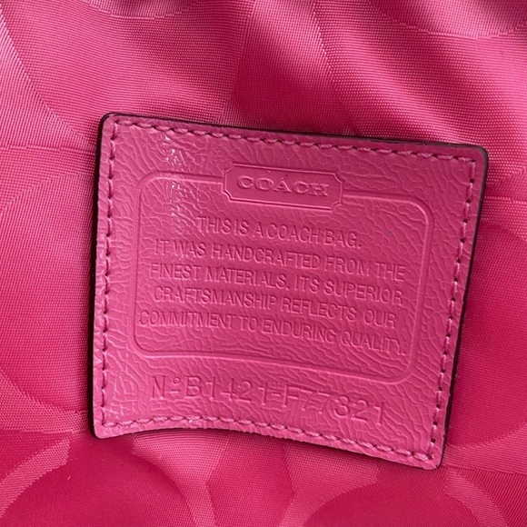 coach signature getaway package nylon weekender bag + nylon makeup bag - Picture 7 of 9